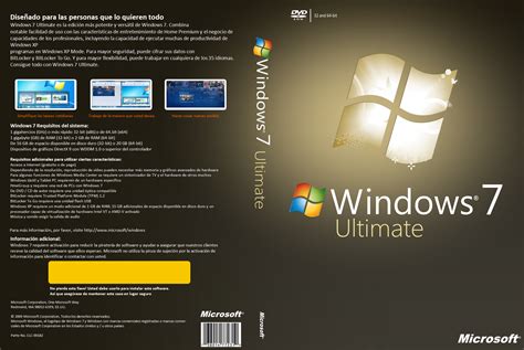 Windows 7 Ultimate Box Spain By Cahilart On Deviantart