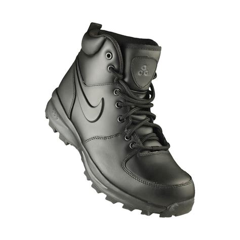 Nike Manoa Leather Mens Walking Boots In Black For Men Lyst
