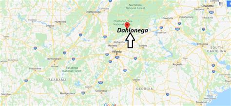 Where Is Dahlonega Georgia What County Is Dahlonega In Dahlonega Map