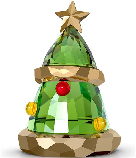 Swarovski Crystal Holiday Cheers Christmas Tree Figurine Dillards