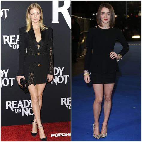 Samara Weaving Vs Maisie Williams Rcelebbattles