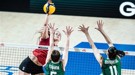 canada dominates bulgaria with a straight sets victory at volleyball nations league