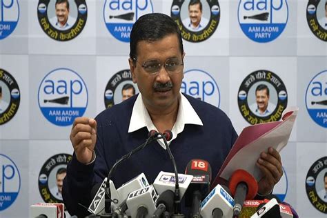 aim to defeat corruption take delhi forward cm kejriwal as bjp cong name candidates against