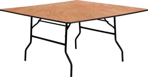 60 Square Wood Folding Banquet Table Flash Furniture Yt Wfft60 Sq Gg