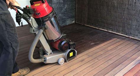 The Best Way To Sand Your Decking The Stain Eaters