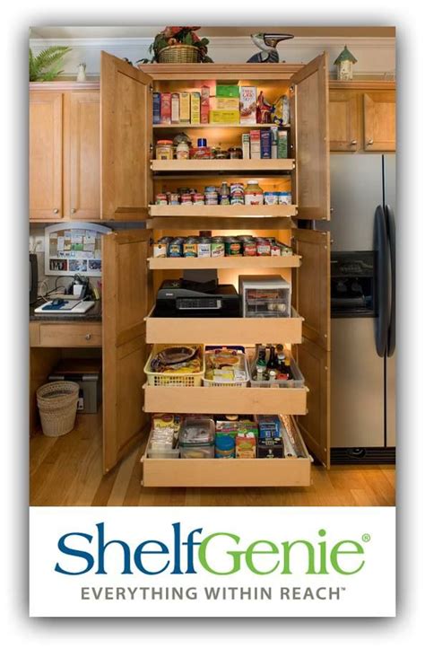 Eating better means living better, and it all starts in the heart of the home: This is the ShelfGenie cabinet pantry solution | Kitchen ...