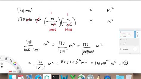 Converting Squared Units Youtube