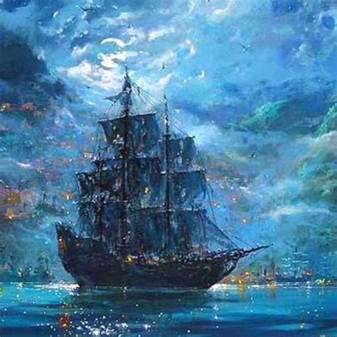 332 Best Images About Ships And Boat Paintings On Pinterest