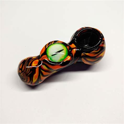 Custom Small Glass Smoking Pipe Girly Pipes Unique Glass Etsy