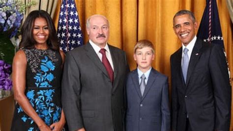 Why Does Belarus President Lukashenko Take Son Kolya To Work Bbc News