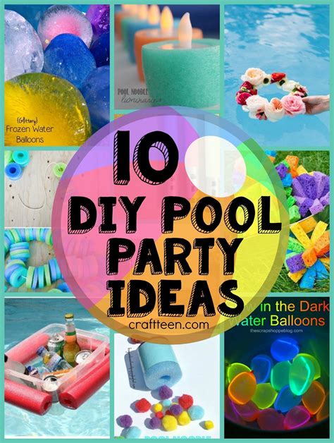 10 Fabulous Pool Party Ideas For Teenagers 2023