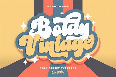 Boldy Vintage Font Free Fonts