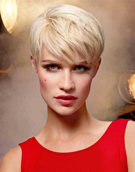 Pixie cuts are in trends lately and it look great on women with thick hair. 20 Best Collection of Pixie Haircuts For Long Face