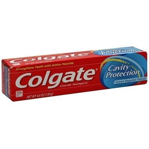 Colgate Cavity Protection Fluoride Toothpaste Regular Flavor 46 Oz