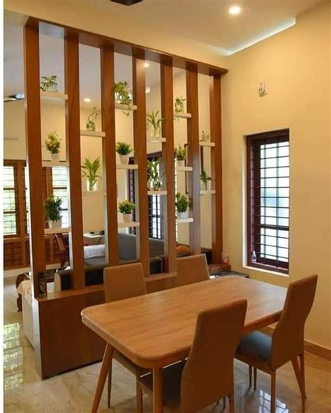 Living Room And Dining Partition Designs In Kerala Baci Living Room