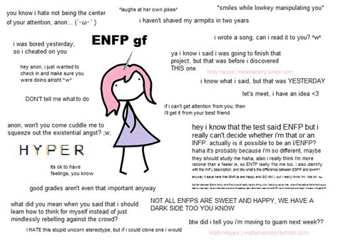 The Unreliable Narrator Of My Own Memories Enfp Personality Mbti