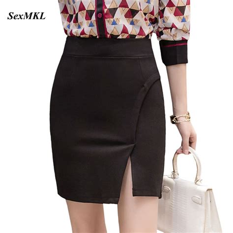 Sexmkl Oversized Women Black Mini Skirt 2022 Fashion High Waist Red Skirts Korean Office Lady