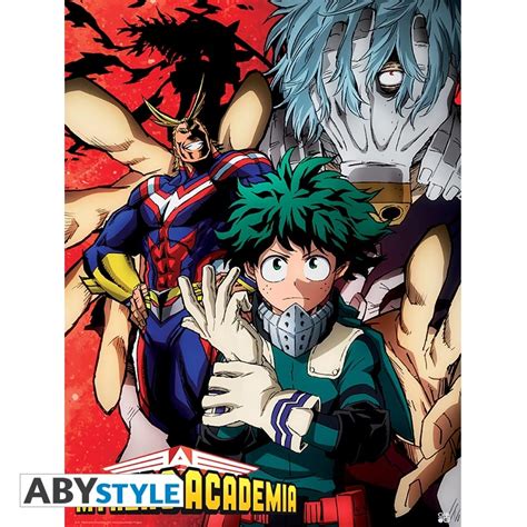 My Hero Academia Poster Deku Vs Tomura 52 X 38cm Abystyle