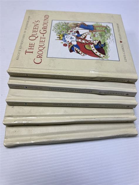 alice s adventures in wonderland x5 books lewis carroll helen oxenbury ebay