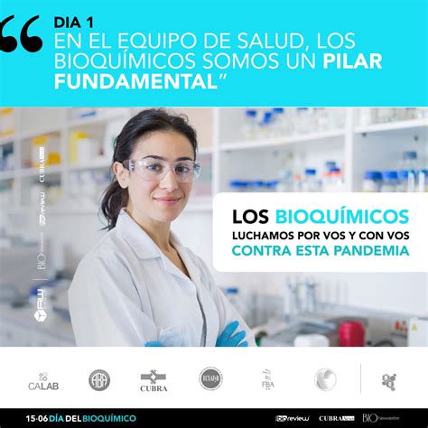 Alrededor del 70% de los diagnósticos se realizan en base a los estudios de laboratorio. Feliz Día del Bioquímico - Colegio de Bioquímicos de Tucumán