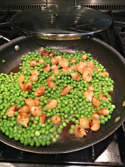 Cooking On A Budget Sweet Baby Peas And Caramelized Onions