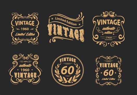 Vintage Label Vector Art Icons And Graphics For Free Download