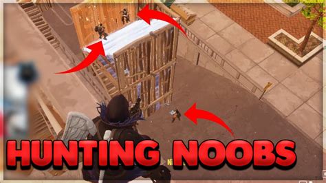 Hunting Noobs Highlights And Solo Win Fortnite Battle Royal Gameplay