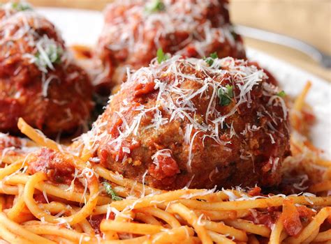 I adapted the following recipe slightly from. Classic Spaghetti and Meatballs | Recipe (With images ...