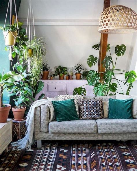 Cool Beautiful Ways To Decorate Indoor Plant In Living Room