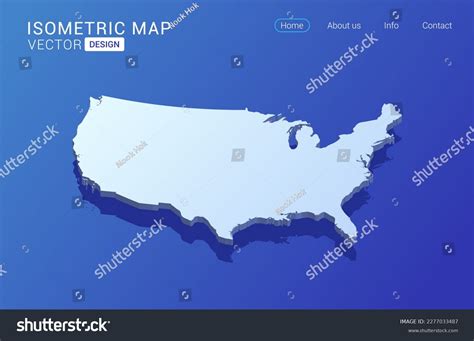 4061 Usa Isometric Map Images Stock Photos And Vectors Shutterstock