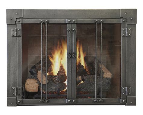 If you are upgrading your fireplace hearth or retrofitting an antique fireplace, we offer a large selection of custom glass. Design Specialties Glass Doors for Masonry Fireplaces