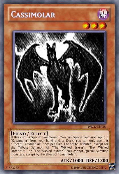 The Wicked God Supports Realistic Cards Yugioh Card Maker Forum
