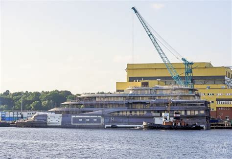 The definitive luxury yachting portal. Lurssen's new 100m+ yacht appears! - Ocean Of News | Super ...