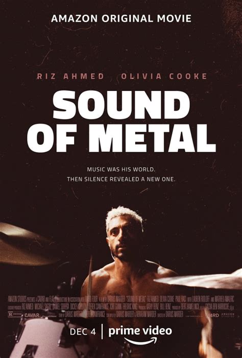 Звук металла (2019) sound of metal драма, музыка режиссер: Sound of Metal Poster - TV Fanatic