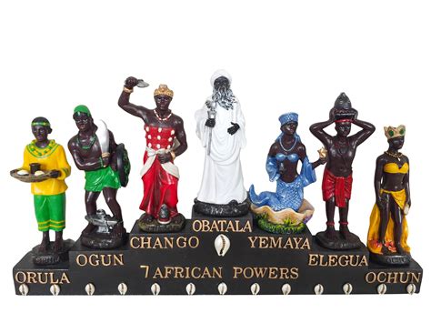 Buy 7 African Powers Statue 13 Inch Seven African Powers Estatua Orisha