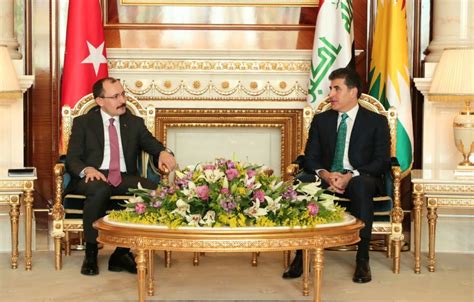 President Barzani Meets Turkeys Minister Of Commerce Shafaq News