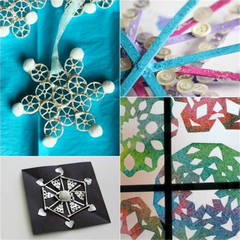 Winter Snowflake Crafts And Activities Fantastic Fun And Learning
