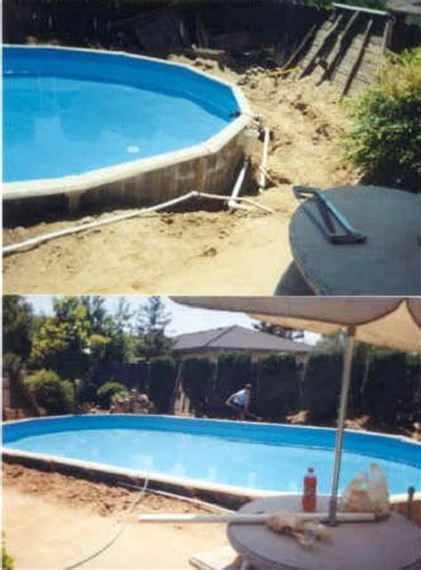 An average inground swimming pool costs $35,000 to install while most pay $28,000 to $55,000. 6 Simple DIY Inground Swimming Pool Ideas That Will Save You Thousands - DIY & Crafts