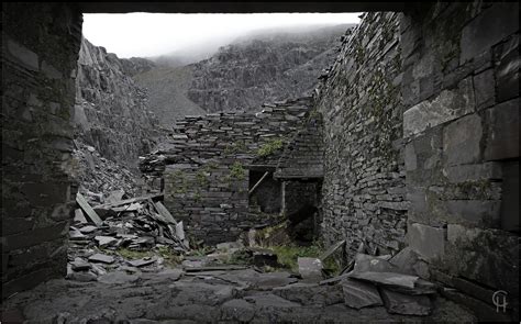 Dinorwig Slate Quarry Llanberis Wales Foto And Bild Architektur
