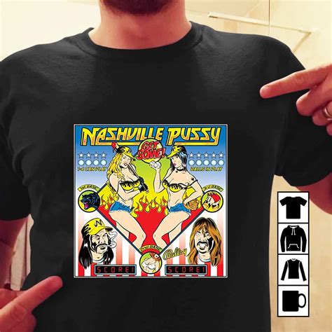 nashville pussy get some t shirt longslee stellanovelty