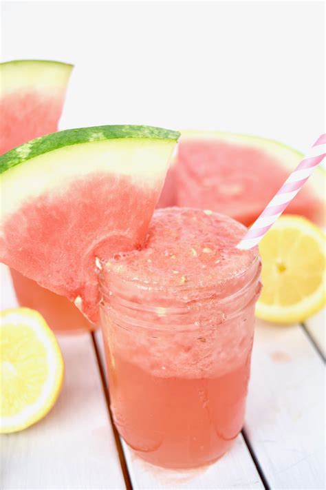 Watermelon Lemonade Slushie Recipe Public Lives Secret Recipes