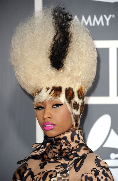 Nicki Minajs Boldest Most Neon Hair Colors Stylecaster