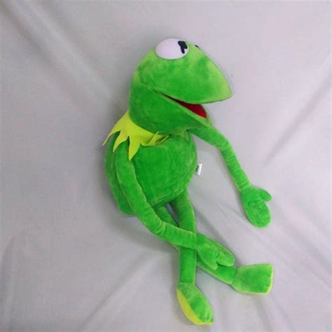 60cm Sesame Street The Muppet Show Kermit Frog Puppets Plush Toys Doll