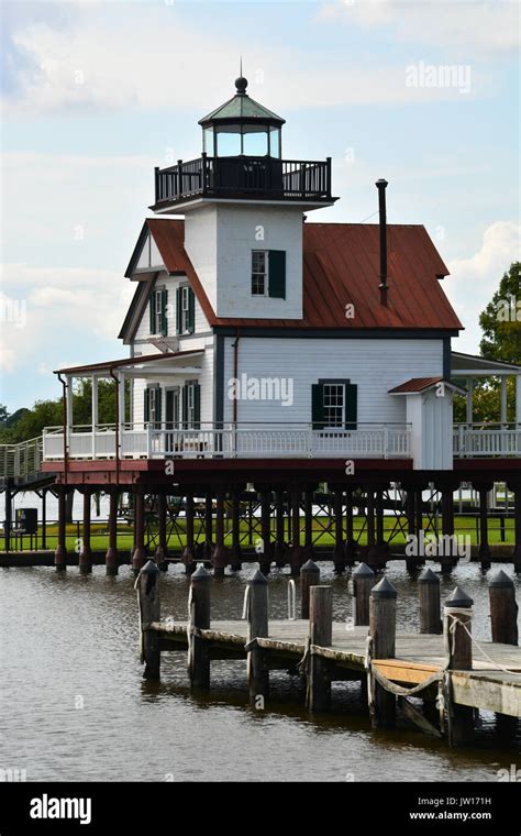 The Old Roanoke River Lighthouse Relocated To The Albemarle Sound