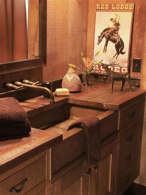 Themed rooms are one of the most popular bathroom design trends. Southwestern Bathroom Design and Decor + HGTV Pictures | HGTV