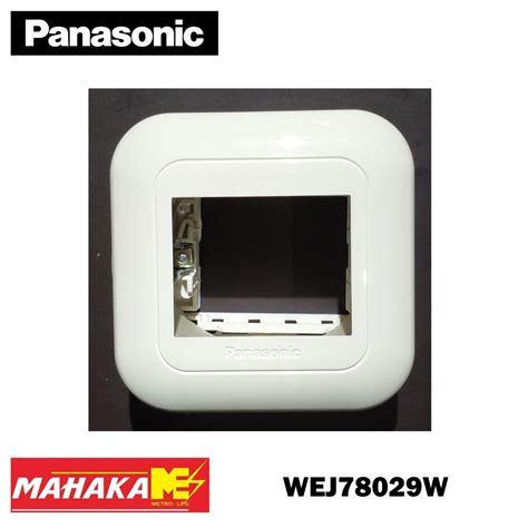 Jual Plat 1 Gang 2 Device Panasonic Wej78029w Shopee Indonesia