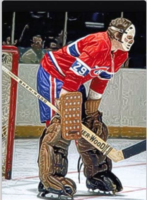 Montreal Canadians Ken Dryden Hockey Goalie Montreal Canadiens