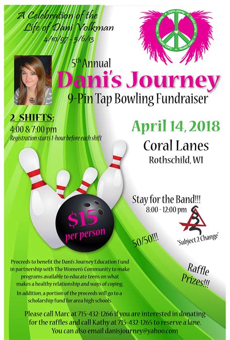 Danis Journey Bowling Fundraiser