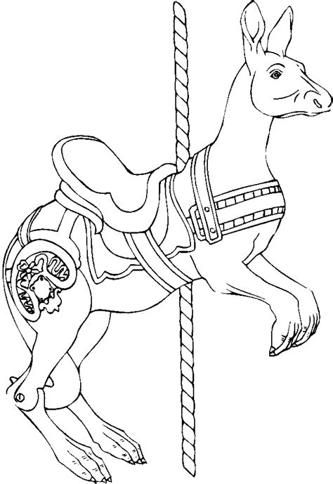 Printable horse coloring pages, coloring sheets and pictures for kids, children. Kangaroo | Animal coloring pages, Coloring pages, Coloring ...