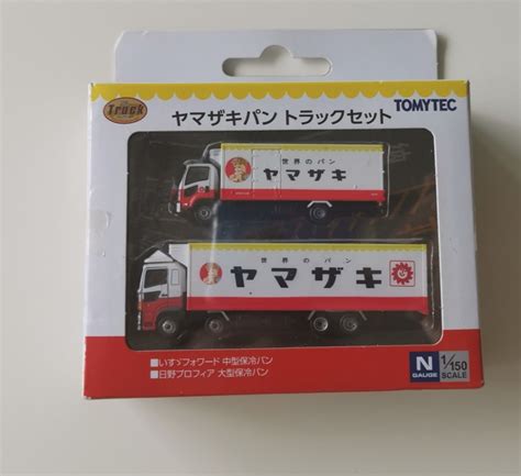 Tomytec N Scale 1150 Truck Collection Isuzu Elf Yamazaki Baking Truck